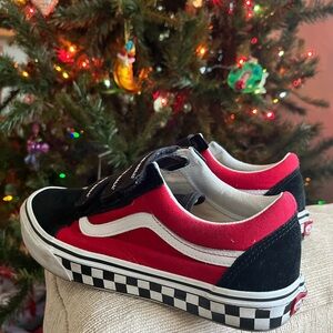 Vans Black and White Sneakers